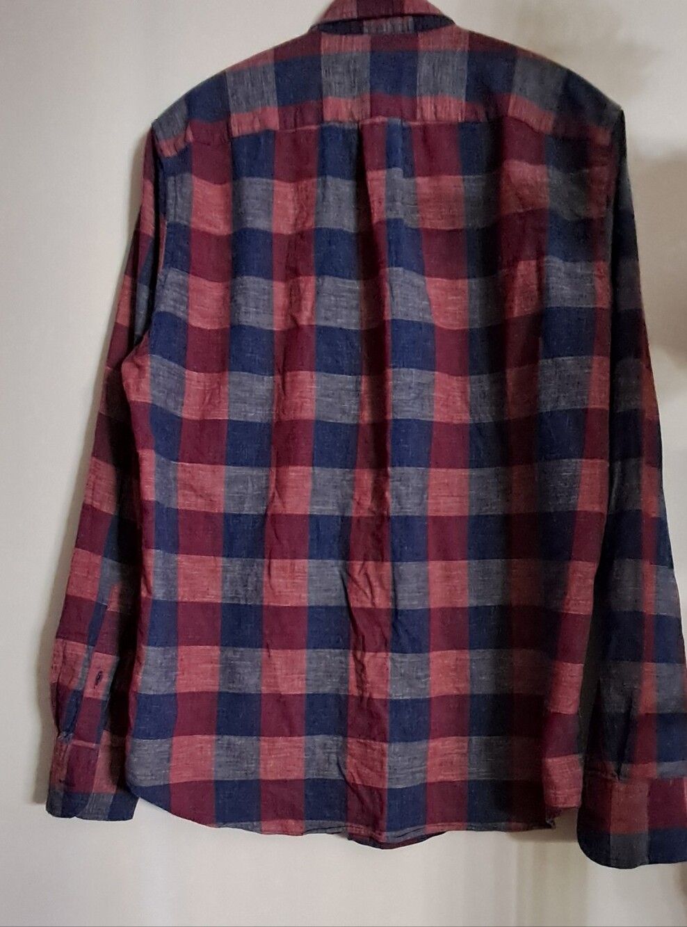 J. Crew Men's Plaid Shirt, %100 Cotton, Sz. Small Slim Fit - Picture 4 of 11